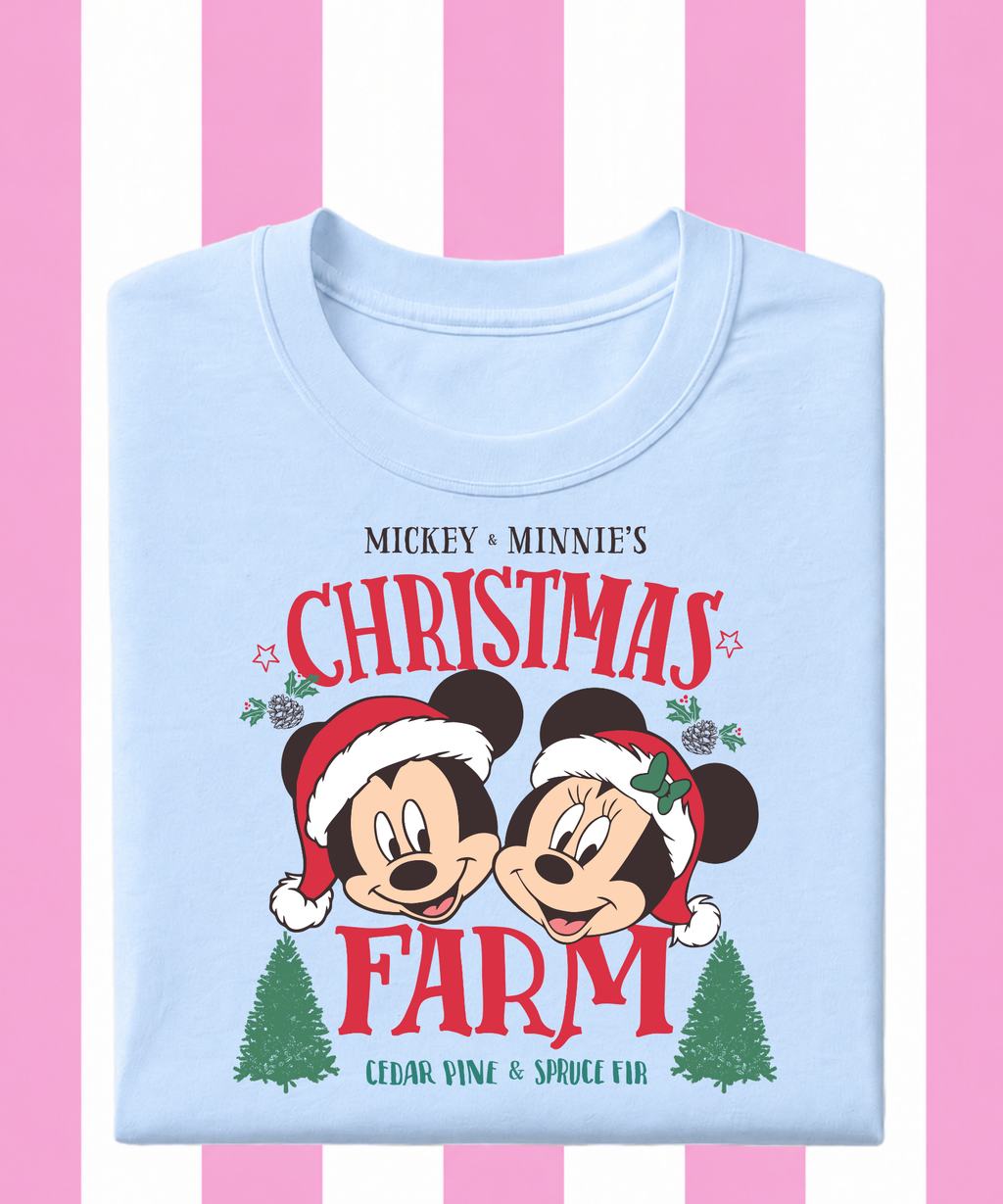 Mouse Christmas Farm - T-shirt/Sweatshirt