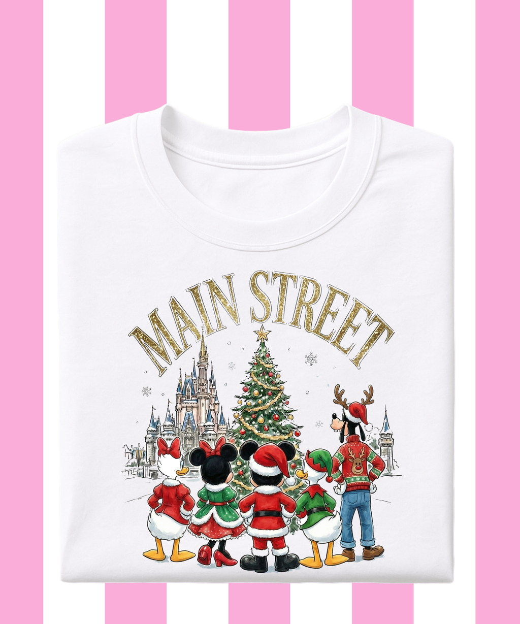Christmas Main Street Mouse & Friends - Tshirt/Sweatshirt