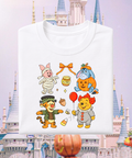 Pooh & Friends Spooky Halloween - Tshirt/Sweatshirt - White/Black/Red