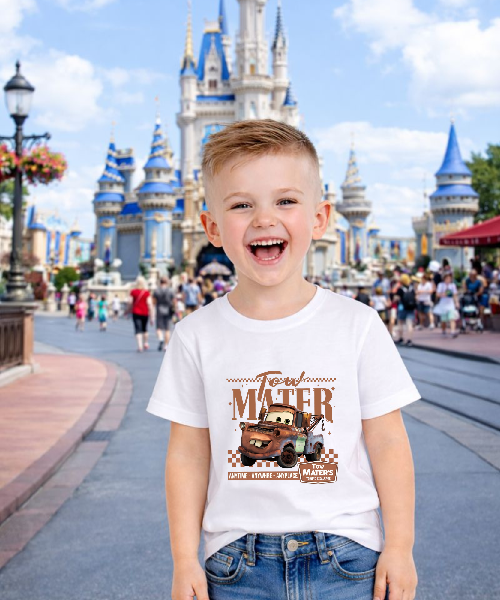 Tow Mater - Tshirt/Sweatshirt - White