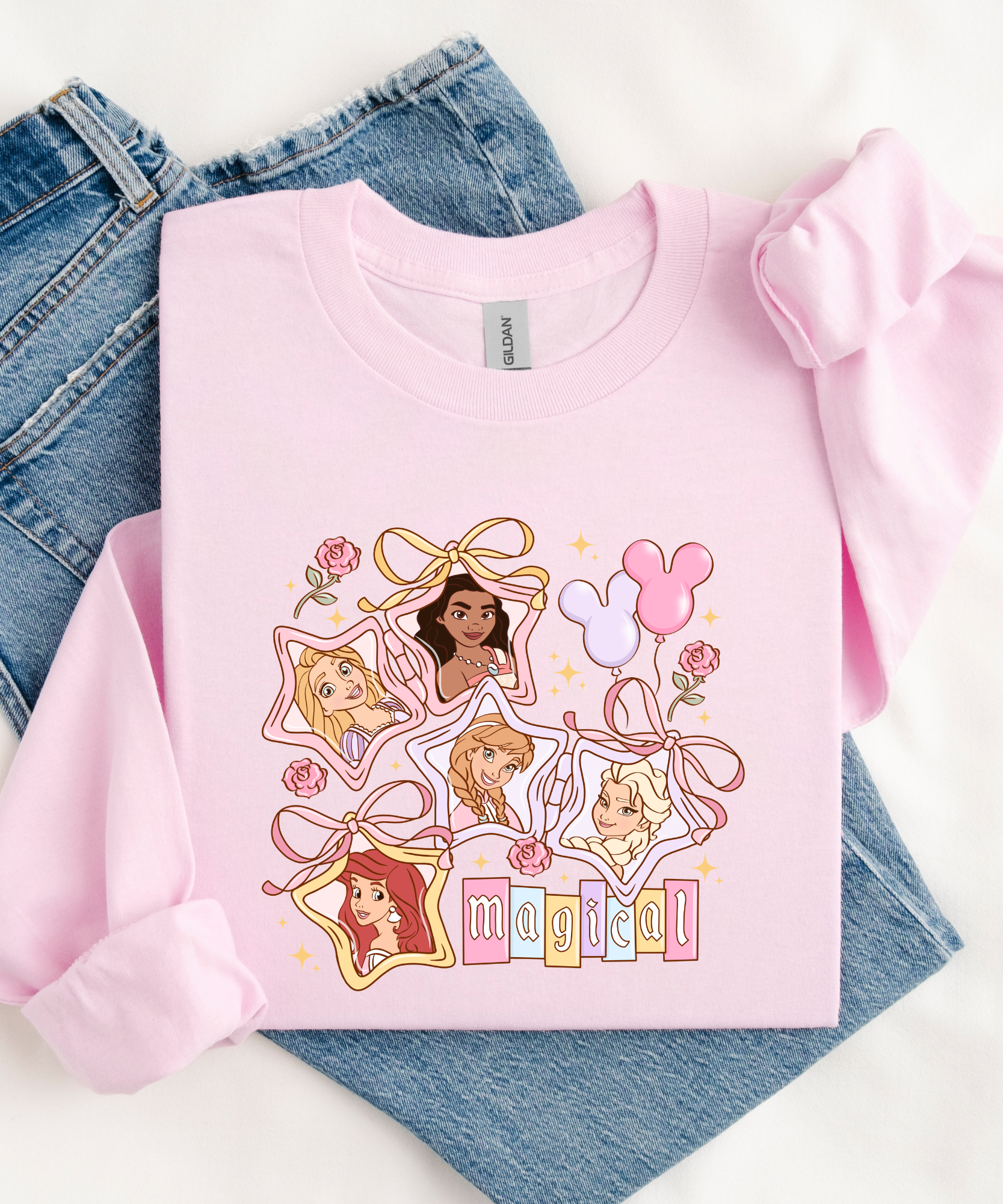 Magical Princesses - Tshirt/Sweatshirt - Pink