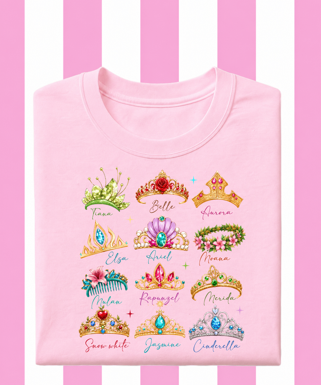 Princess Crowns - T-shirt