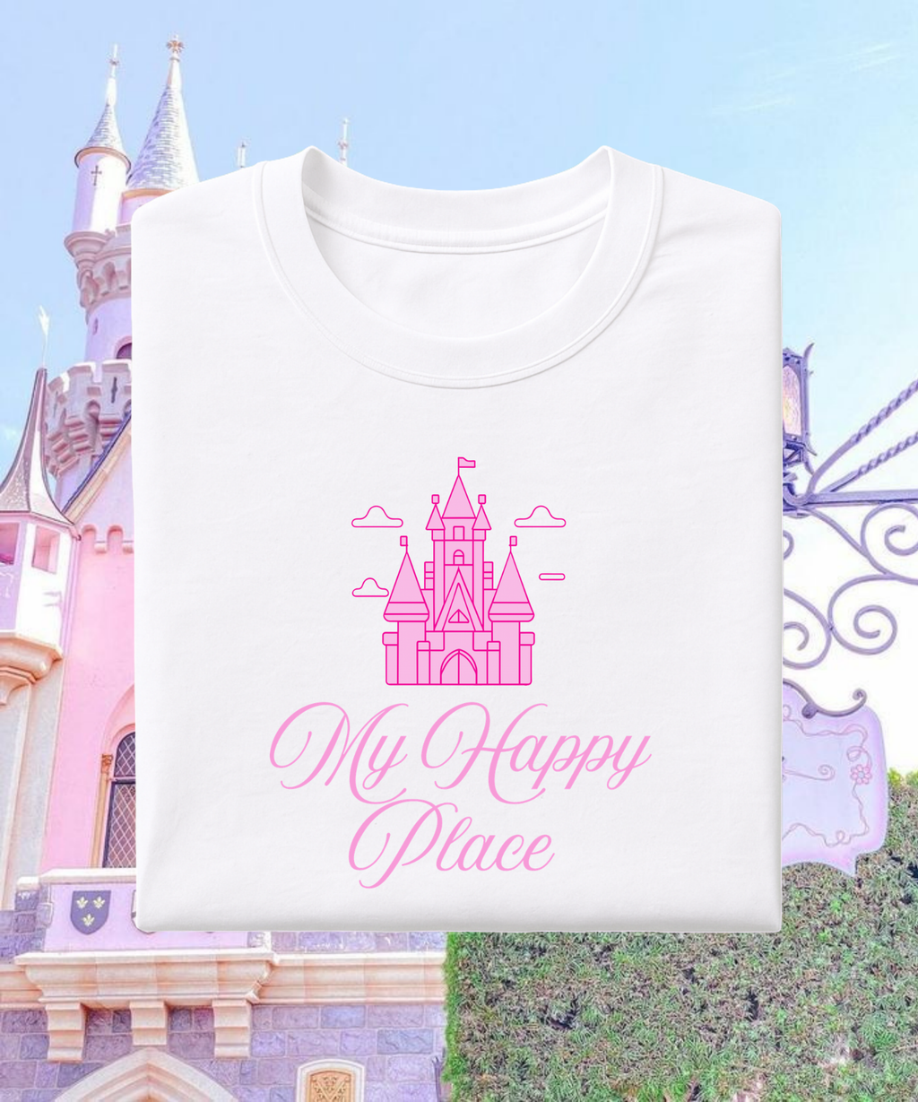 My Happy Place Exclusive - Tshirt/Sweatshirt - White/Navy/Black
