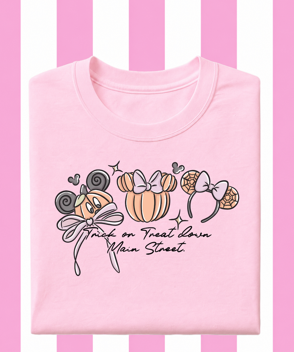 Trick Or Treat Down Main Street - T-shirt