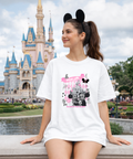 Exclusive Disney Girl - Tshirt - White/Pink
