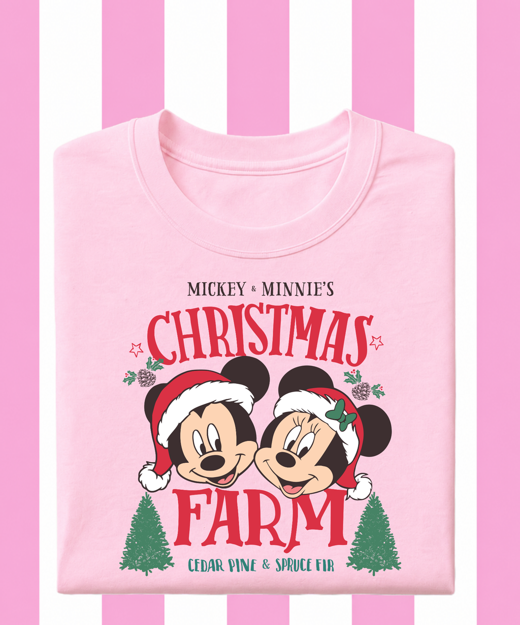 Mouse Christmas Farm - T-shirt/Sweatshirt