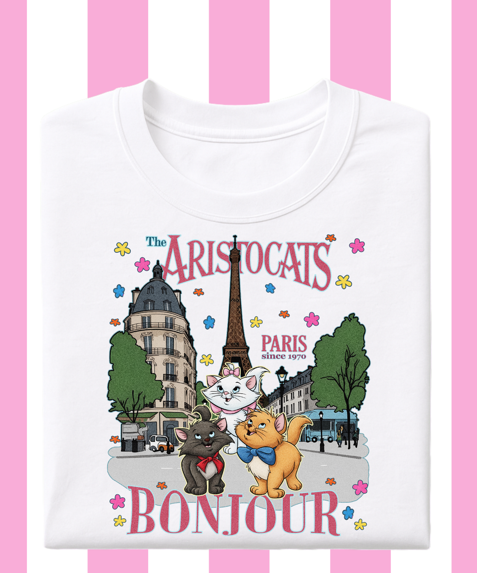 Aristocats In Paris - Tshirt