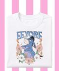 Floral Eeyore - Tshirt