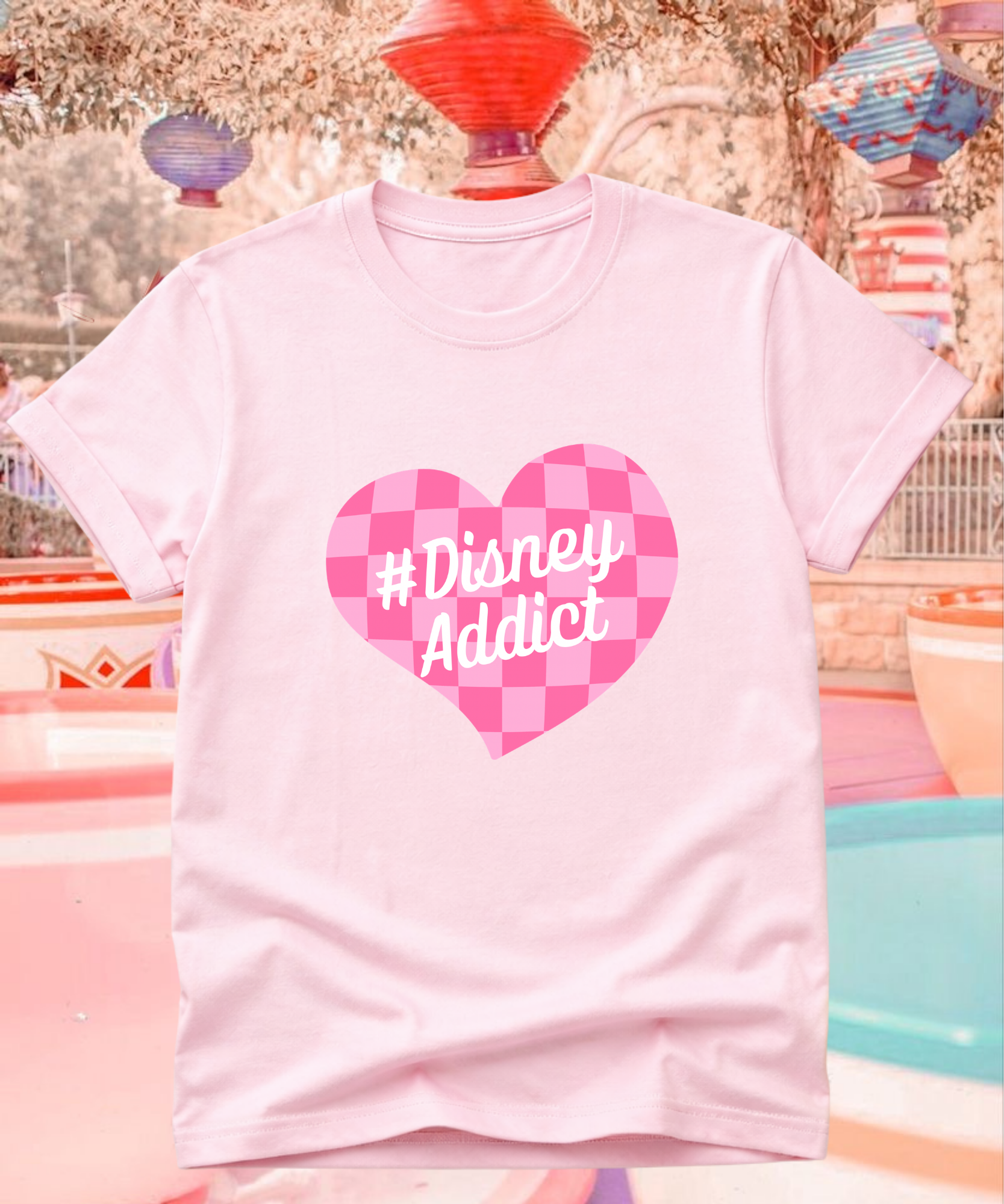 #DNY Addict Exclusive - Tshirt - White/Pink/Black