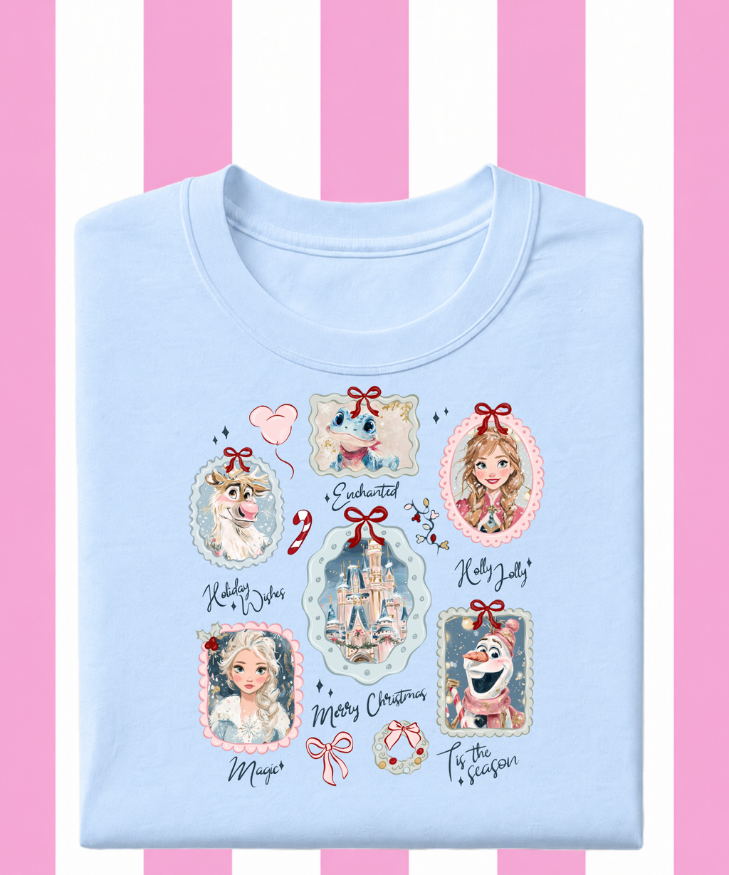 Frozen Friends Christmas Frames - Tshirt/Sweatshirt