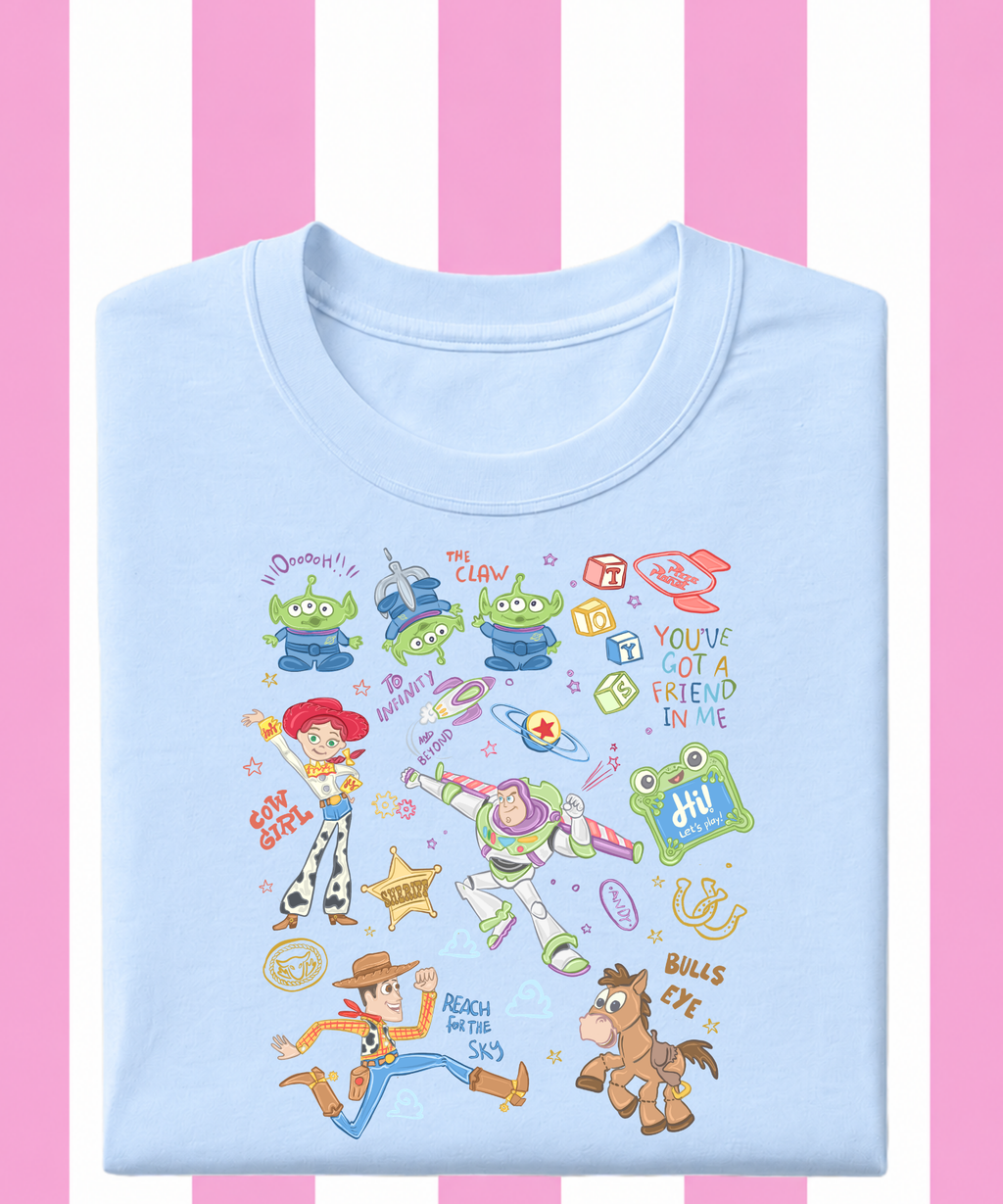Toy Story Characters - Tshirt