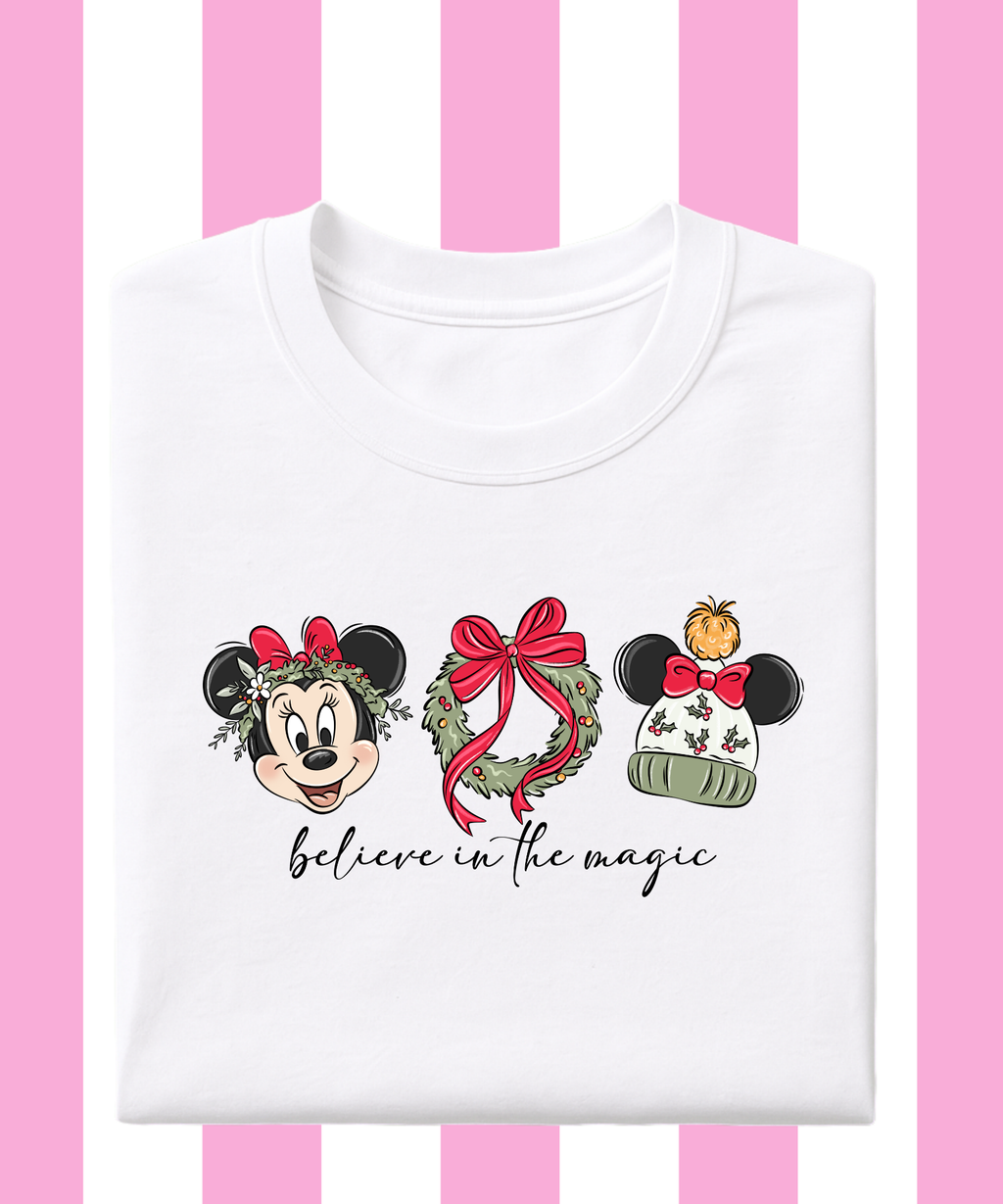 Minnie Believe In The Magic - Tshirt/Sweatshirt