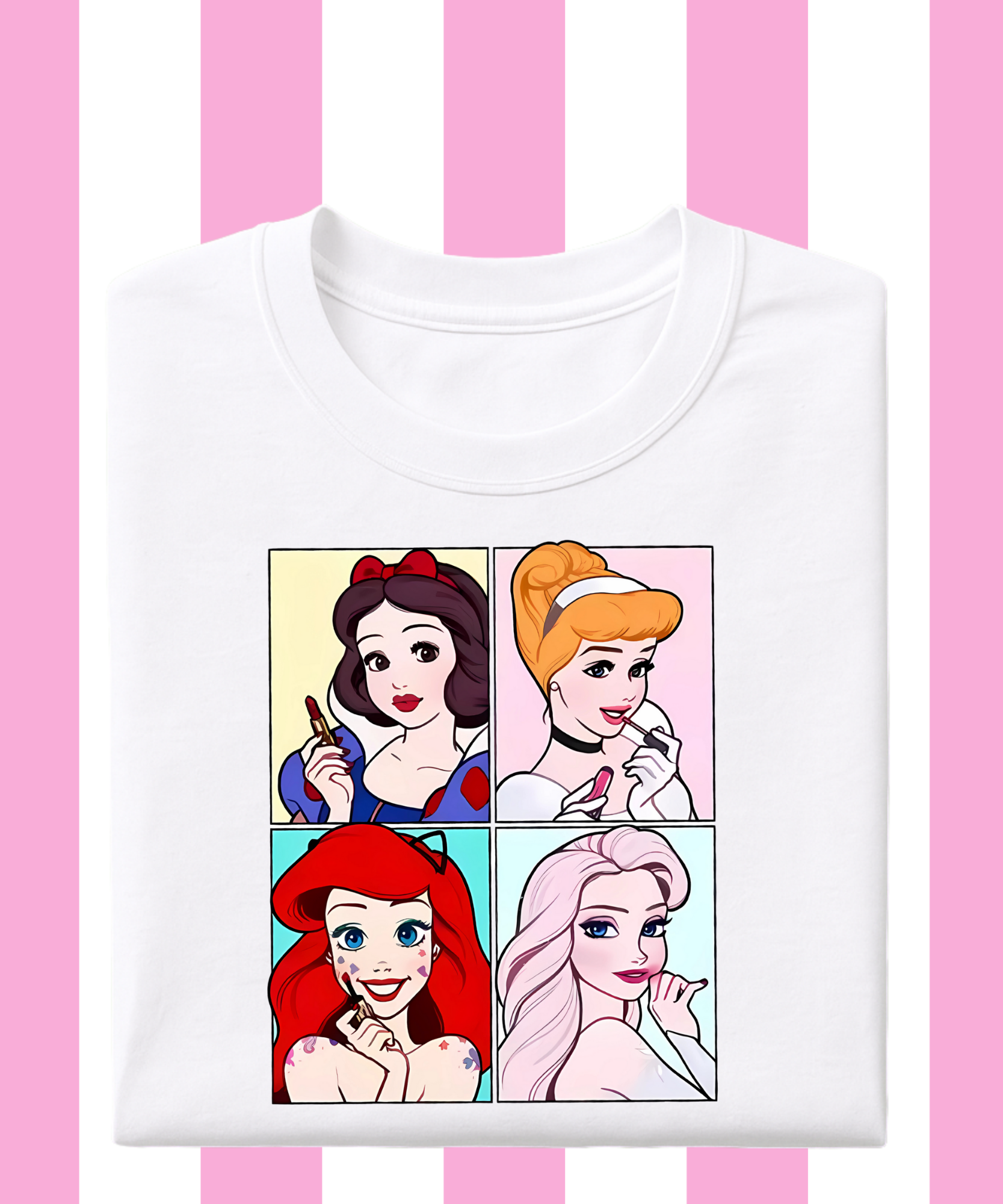 Princesses Makeup - Tshirt
