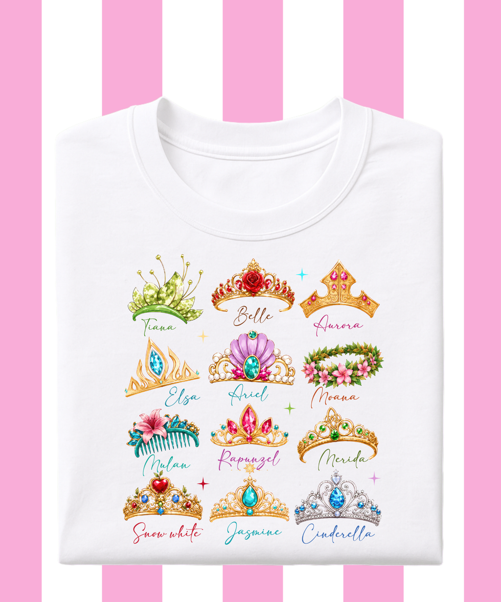 Princess Crowns - T-shirt
