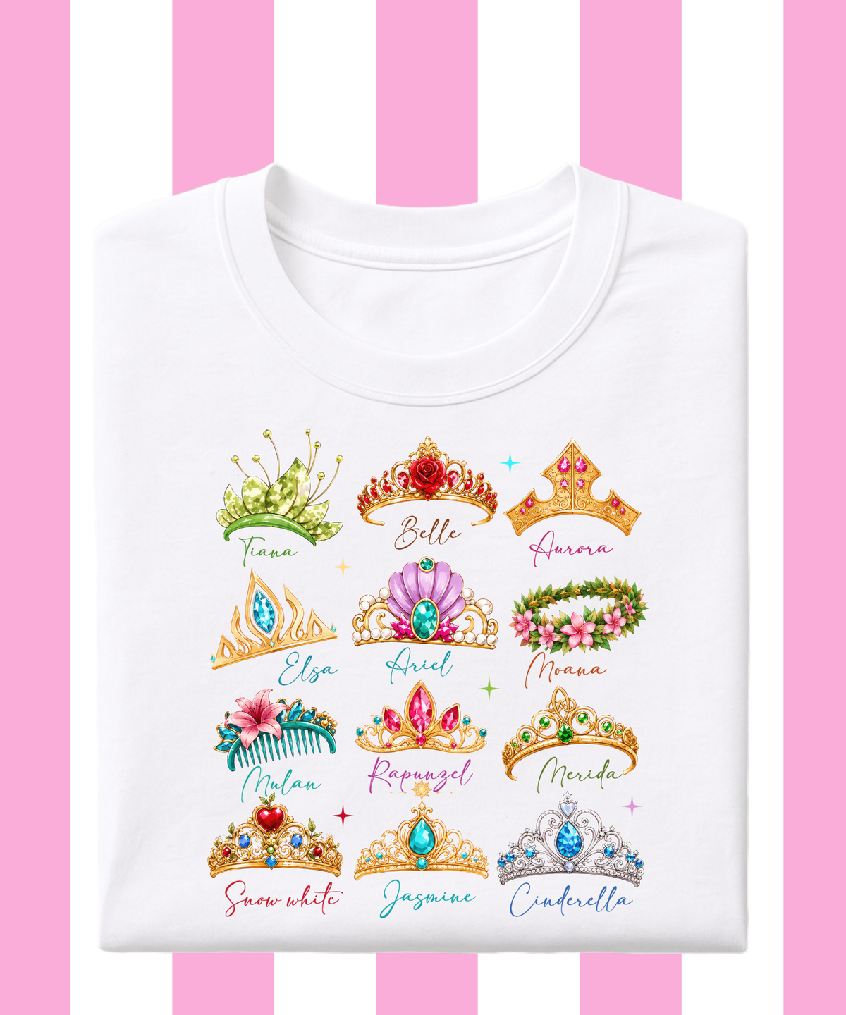 Princess Crowns - T-shirt