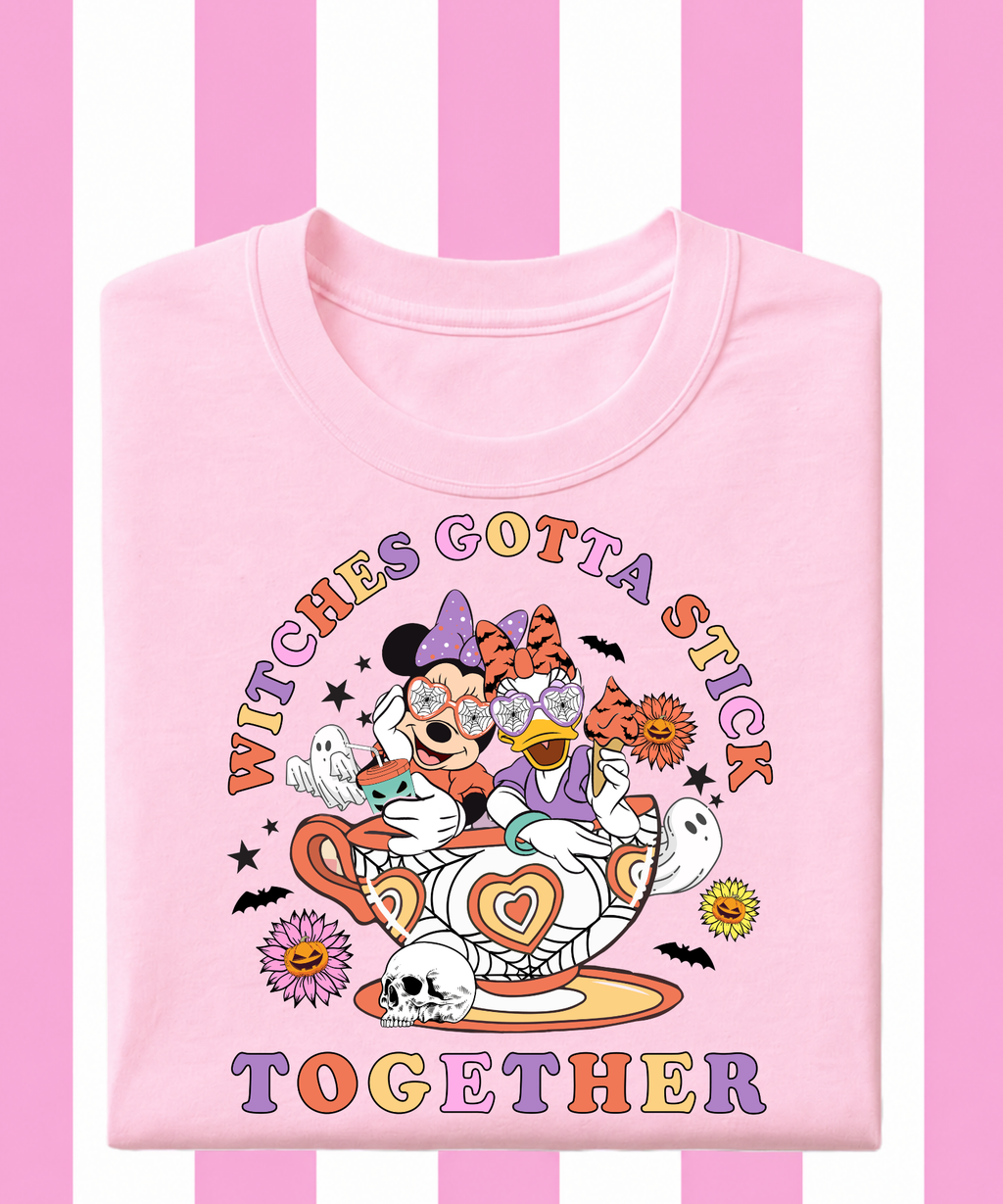 Witches Gotta Stick Together - Tshirt