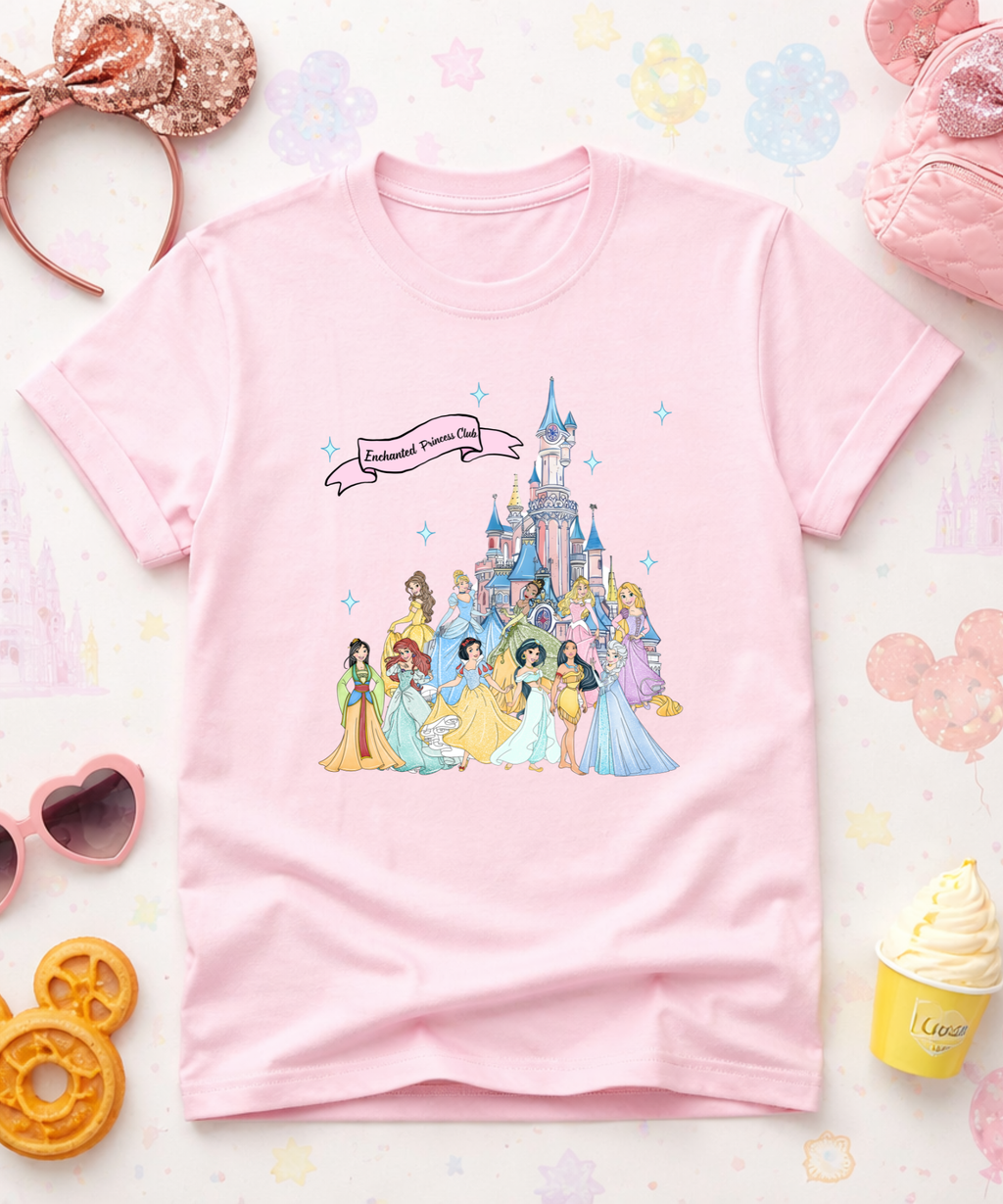 Enchanted Princess Club Exclusive - Tshirt/Sweatshirt - White/Pink