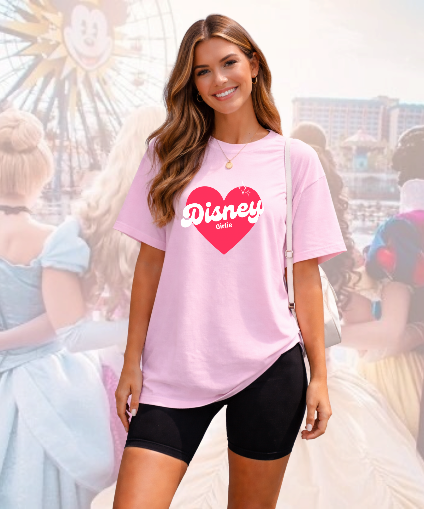 DNY Girlie Heart Exclusive - Tshirt/Sweatshirt - Pink