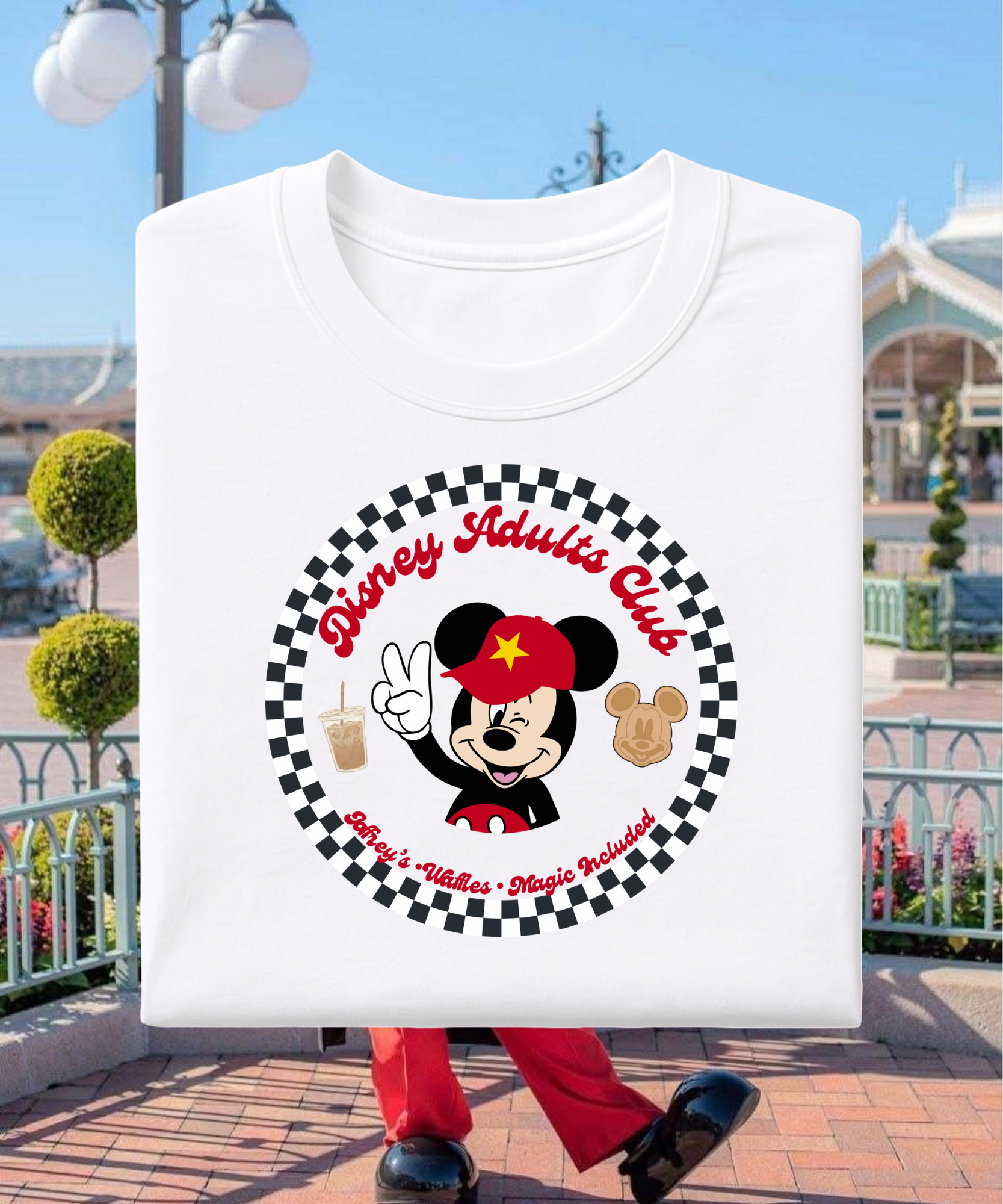Adults Club Exclusive - Tshirt/Sweatshirt - White/Pink/Sand