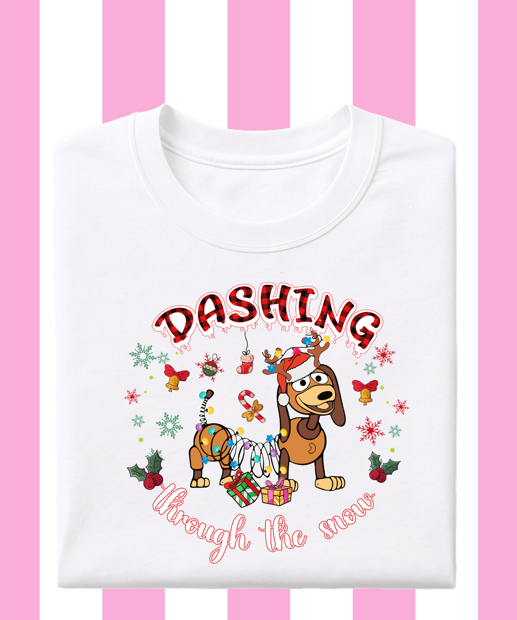 Dashing Through The Snow - Tshirt