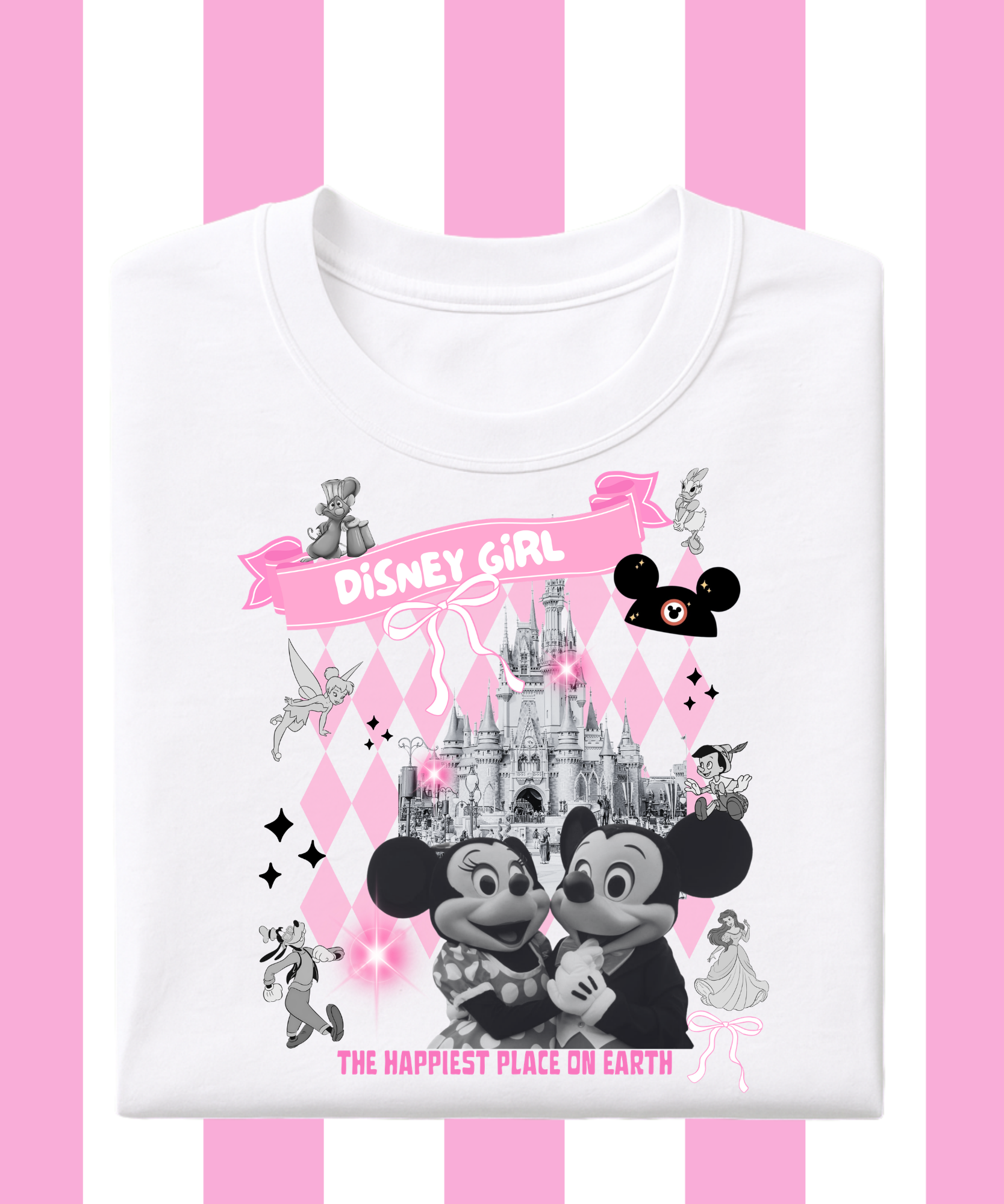 DNY Girl Happiest Place Exclusive - Tshirt
