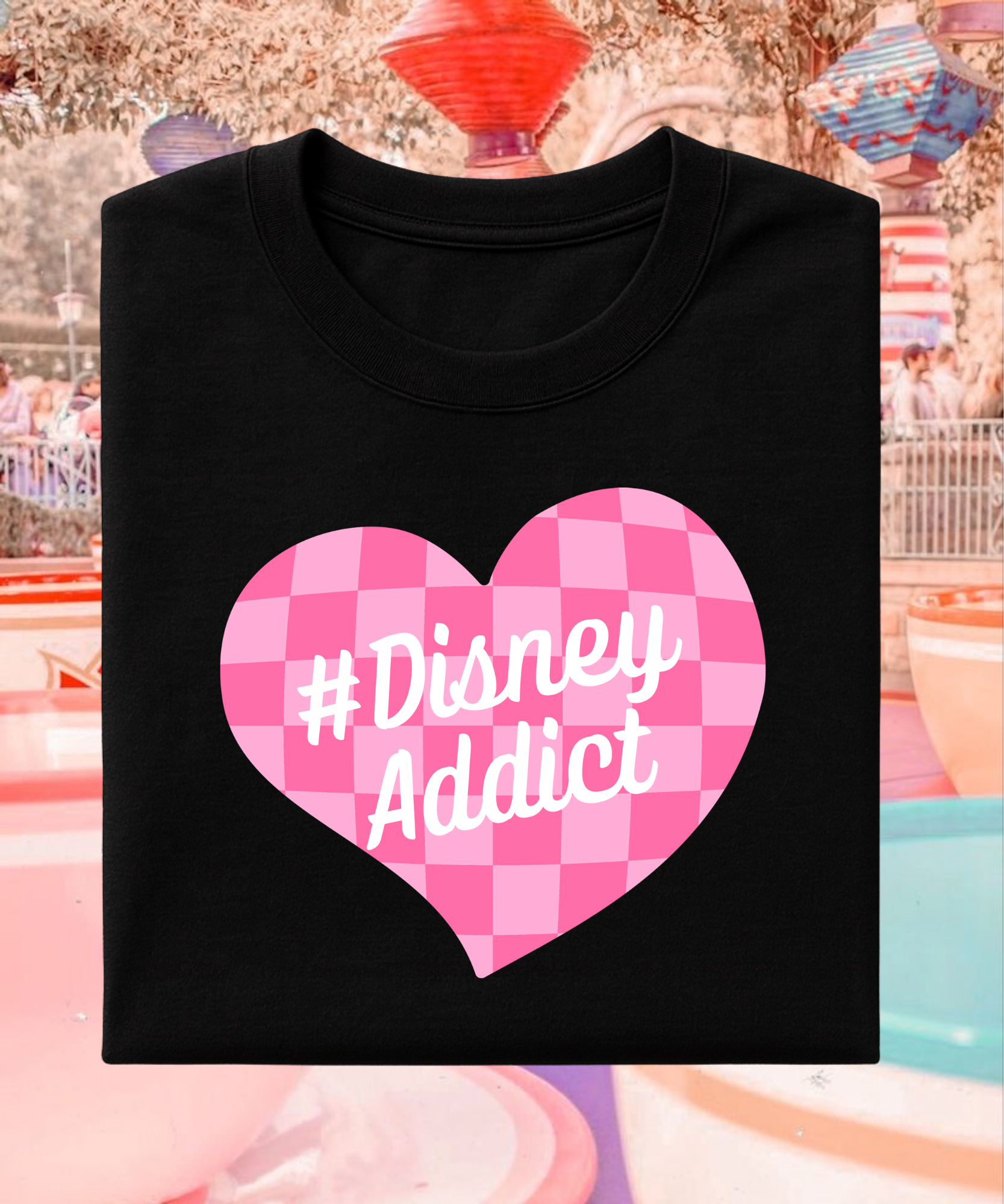 #DNY Addict Exclusive - Tshirt - White/Pink/Black