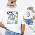 Cinderella Double Sided Tee - White