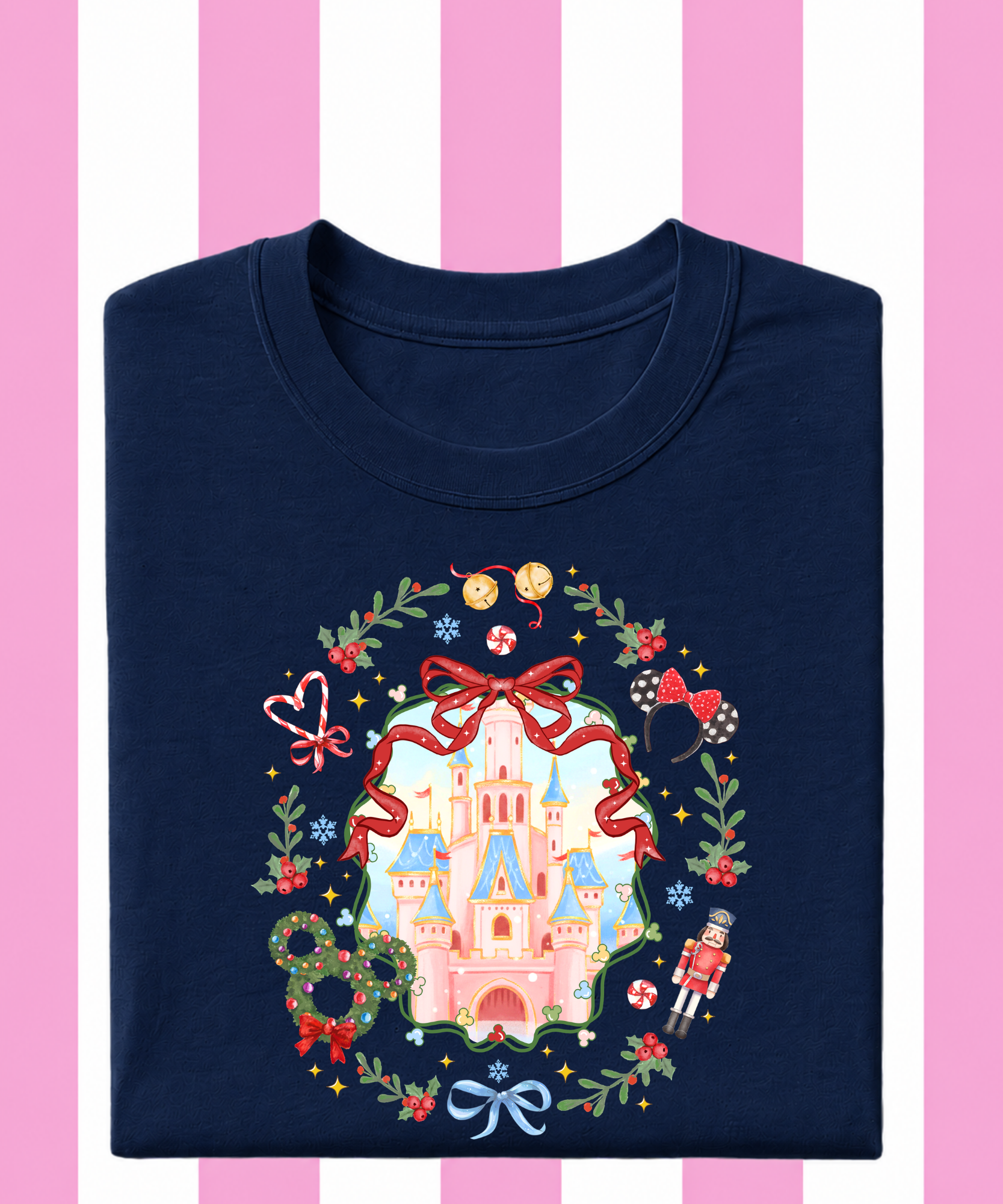 Christmas Castle Frame - Tshirt/Sweatshirt