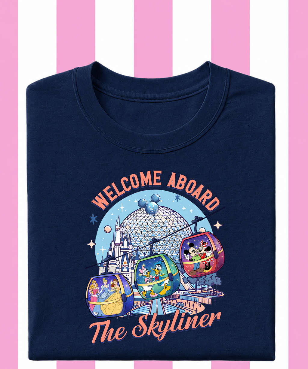 Welcome Aboard The Skyliner - Tshirt
