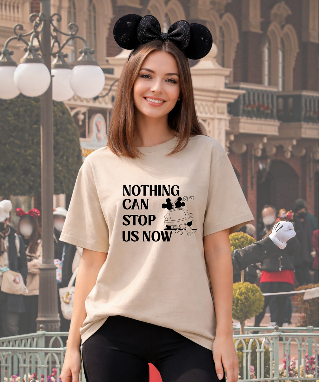 Nothing Can Stop Us Now - Tshirt - Hot pink/Sand/Blue/Light Pink