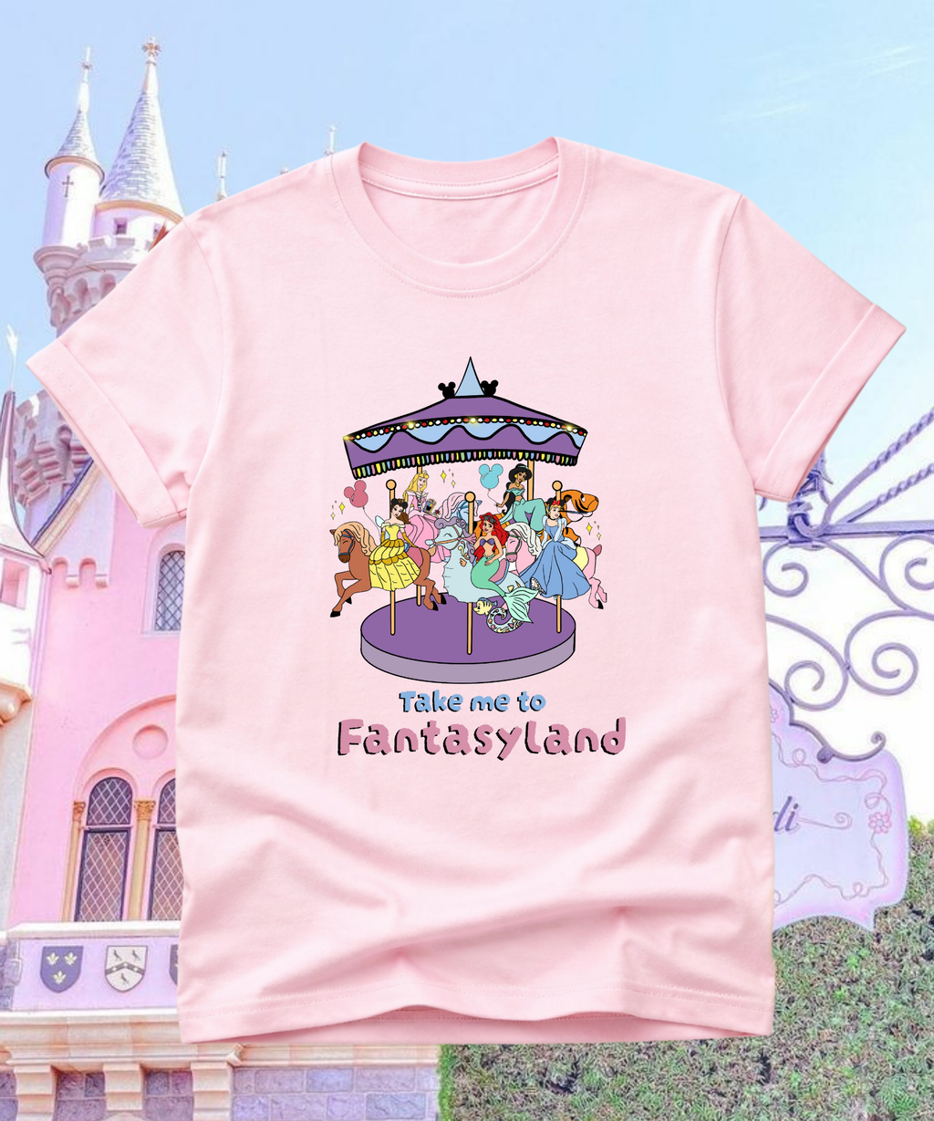 Take Me To Fantasyland Princess Exclusive - White/Pink