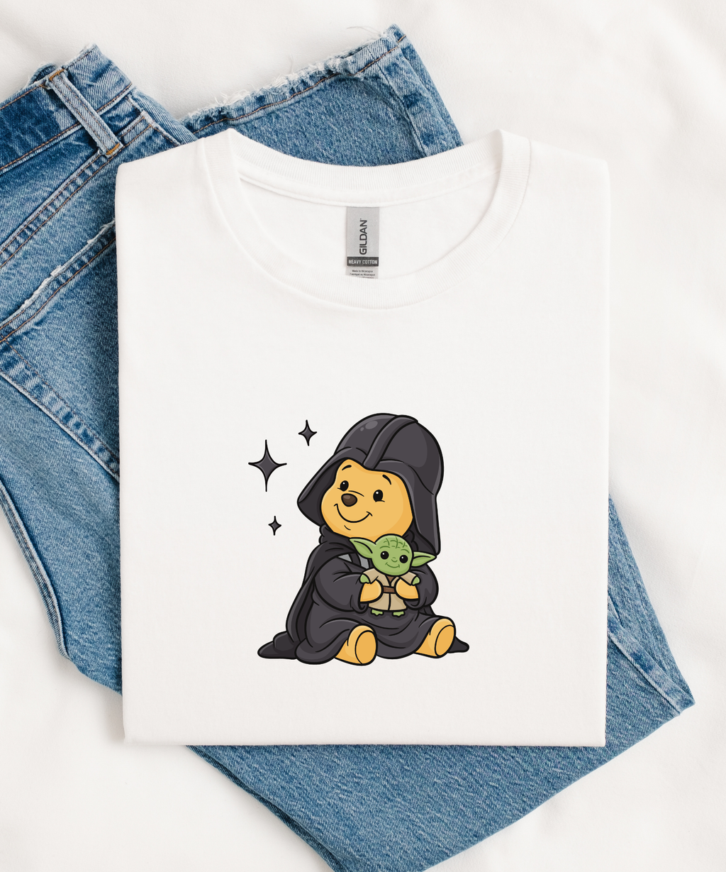 Pooh Bear SW - Tshirt - Sand/Pink/White