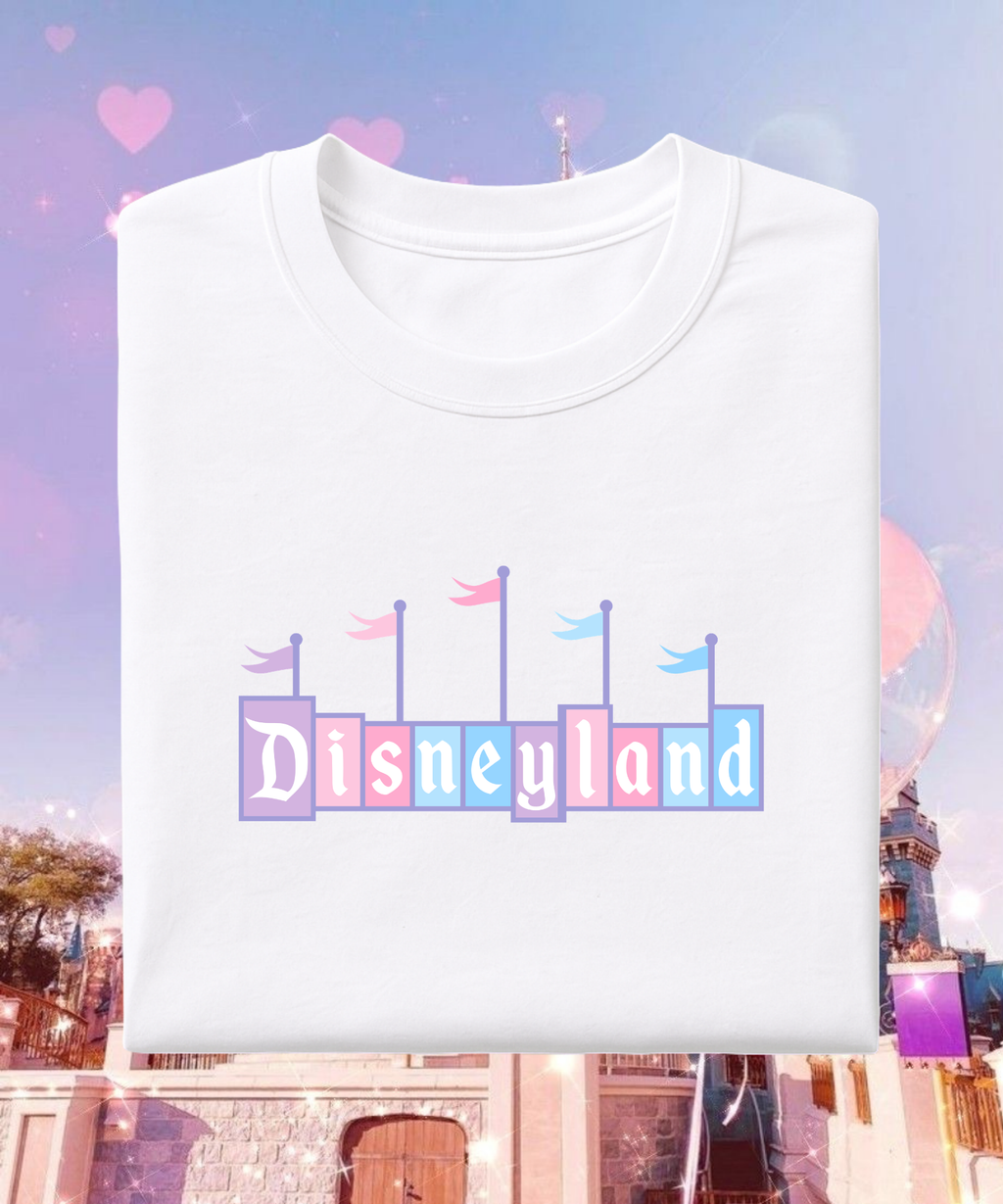 DNYLand - Tshirt/Sweatshirt - White/Pink/Blue