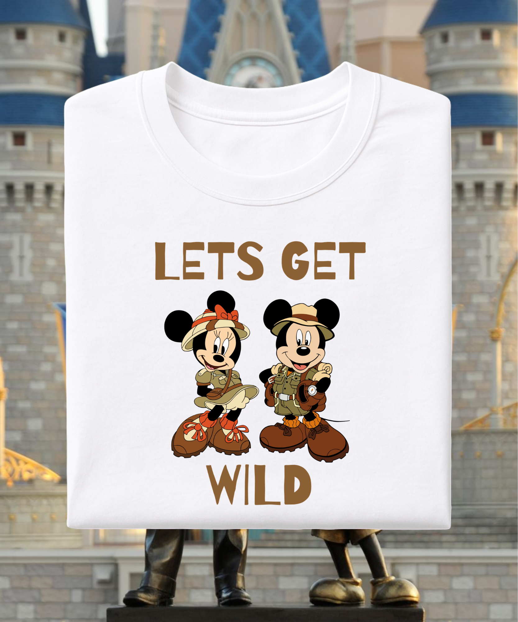 Let’s Get Wild Exclusive - Tshirt - White