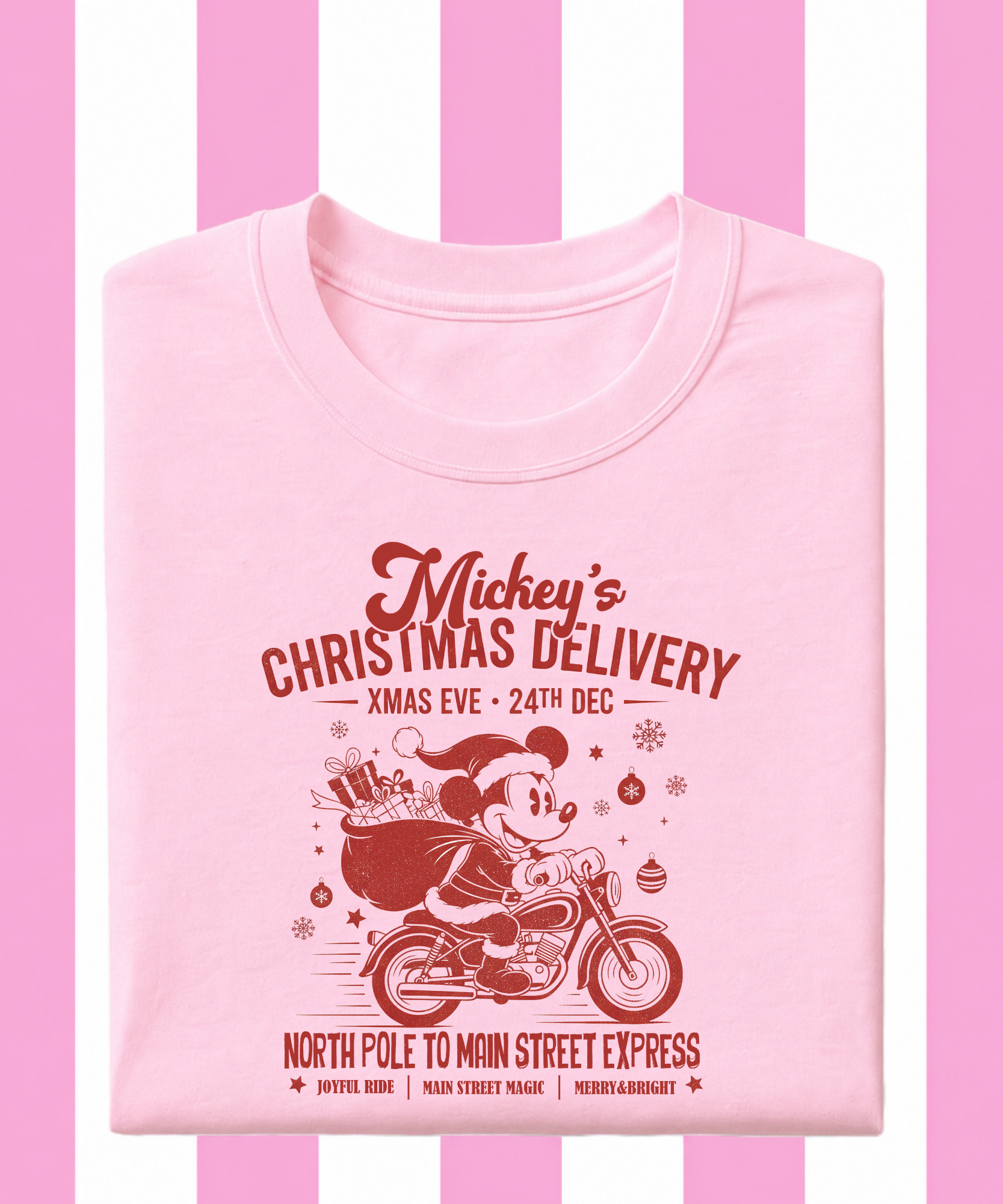 Mickeys Christmas Delivery - Tshirt/Sweatshirt