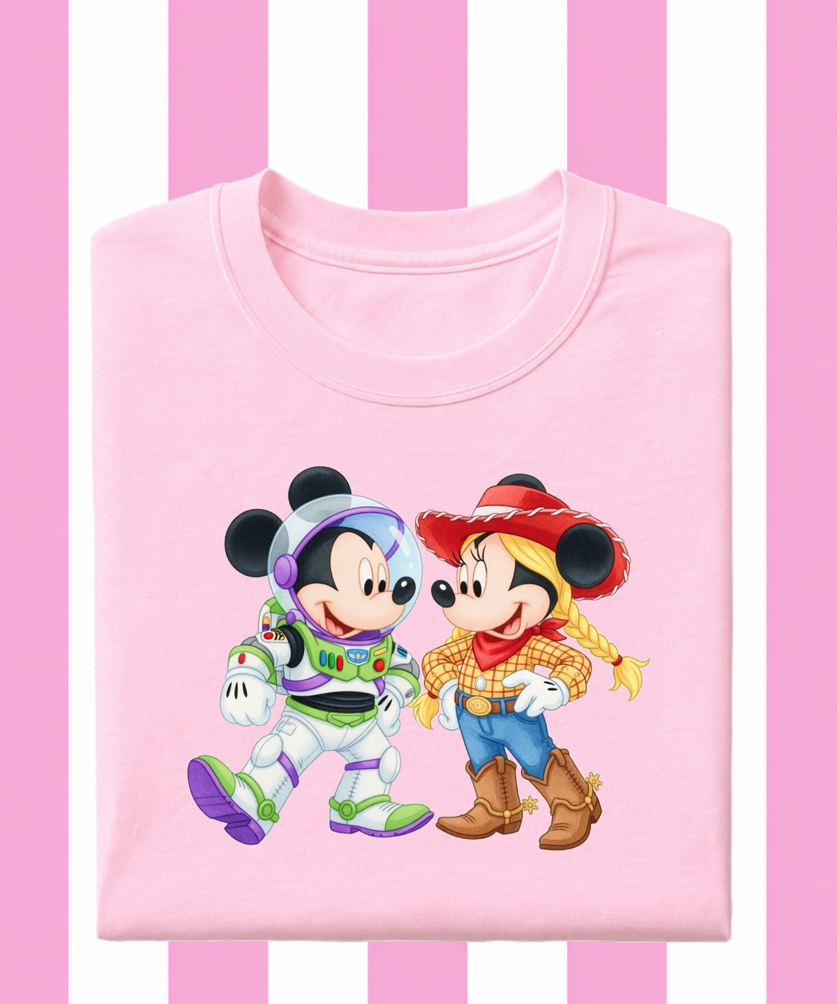 Minnie Mickey Story - T-shirt