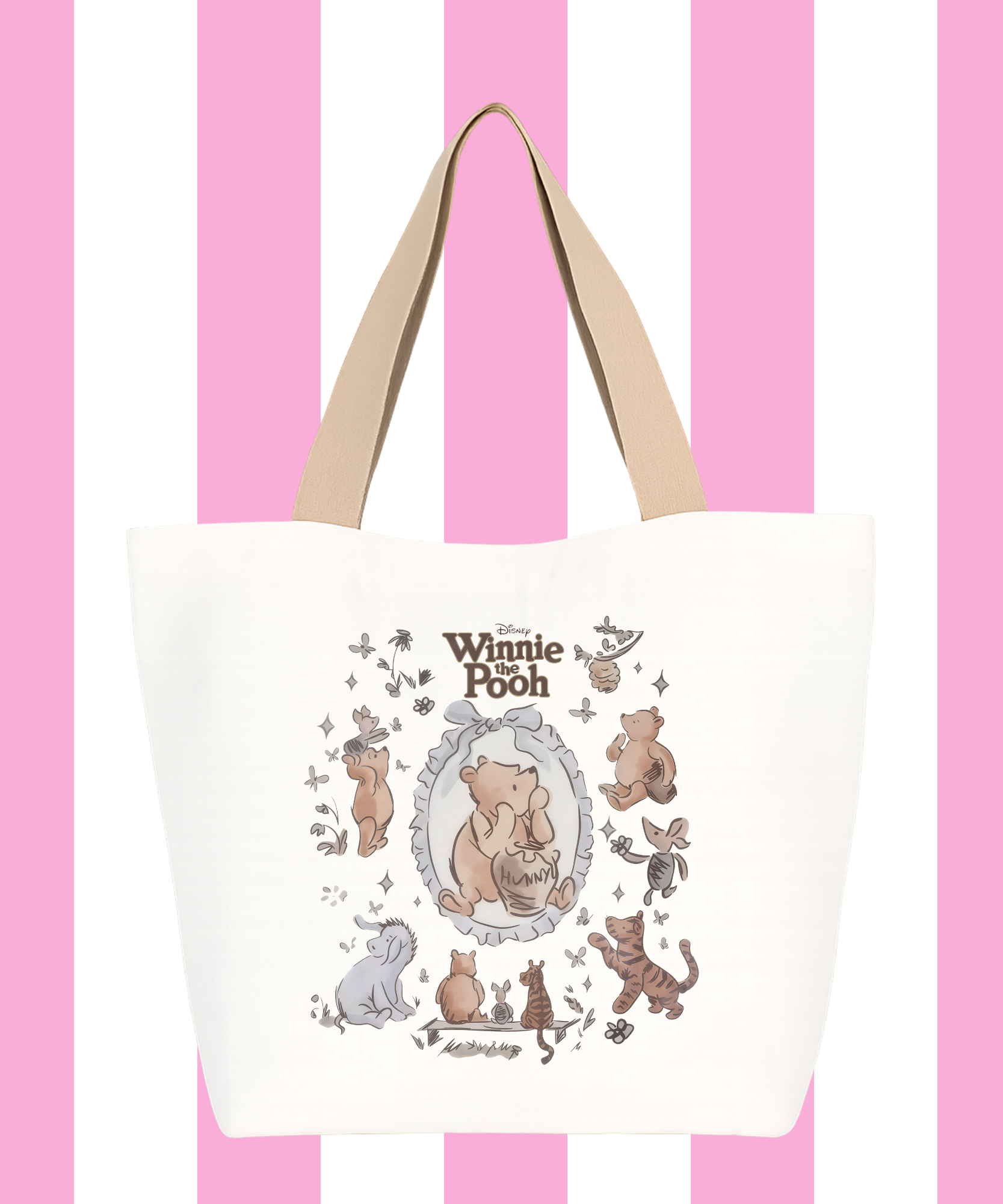 Pooh Coquette Shopping Bag