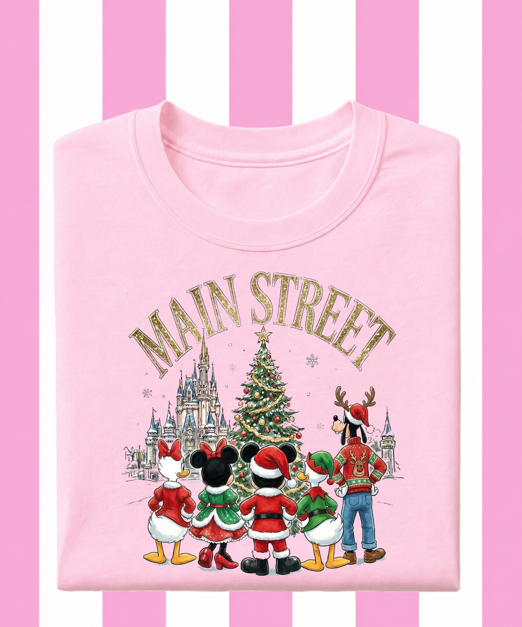 Christmas Main Street Mouse & Friends - Tshirt/Sweatshirt