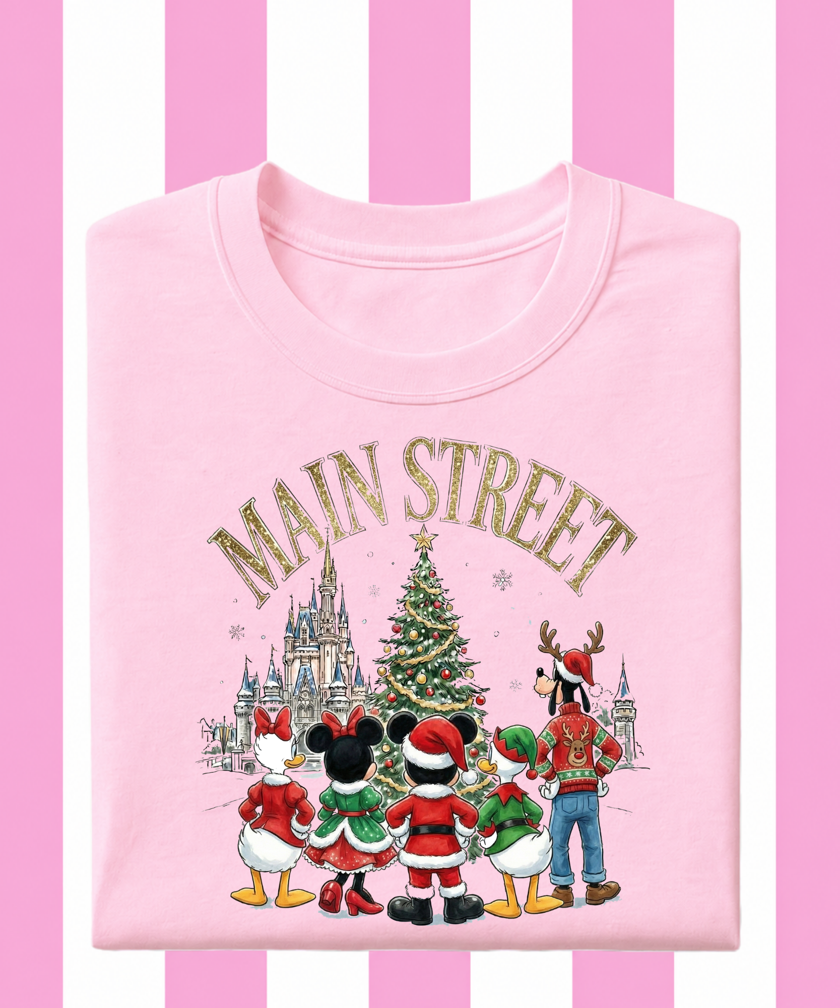 Christmas Main Street Mouse & Friends - Tshirt/Sweatshirt