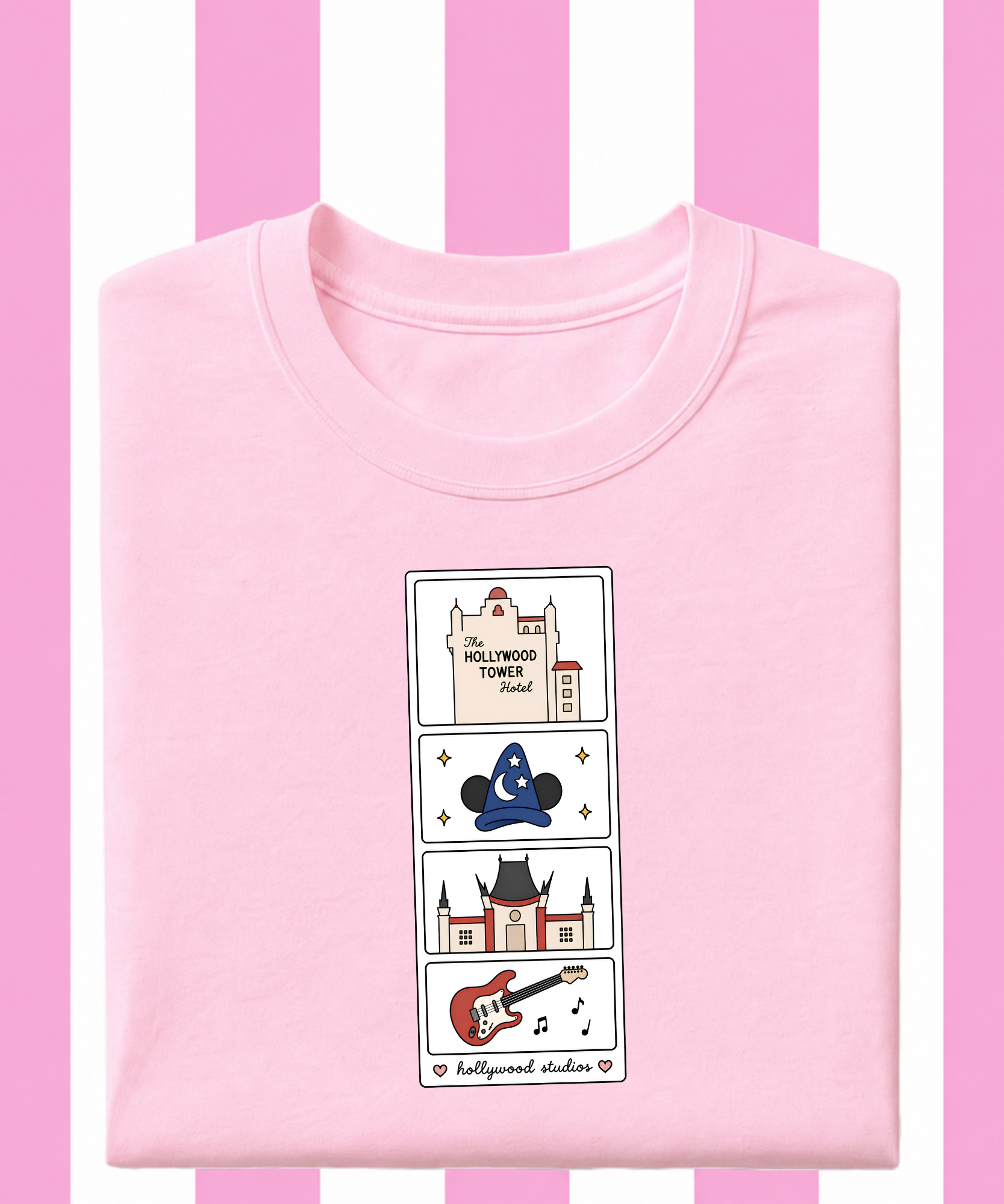 Hollywood Polaroid - Tshirt