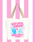 Iced Coffee, Sunshine & MS Vibes Shopping Bag