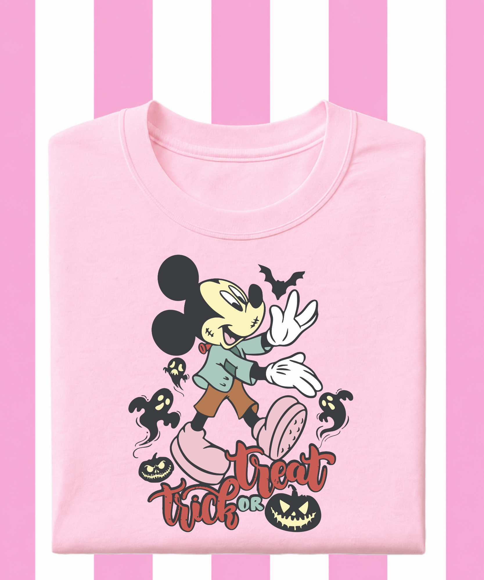 Trick Or Treat Zombie Mickey - Tshirt