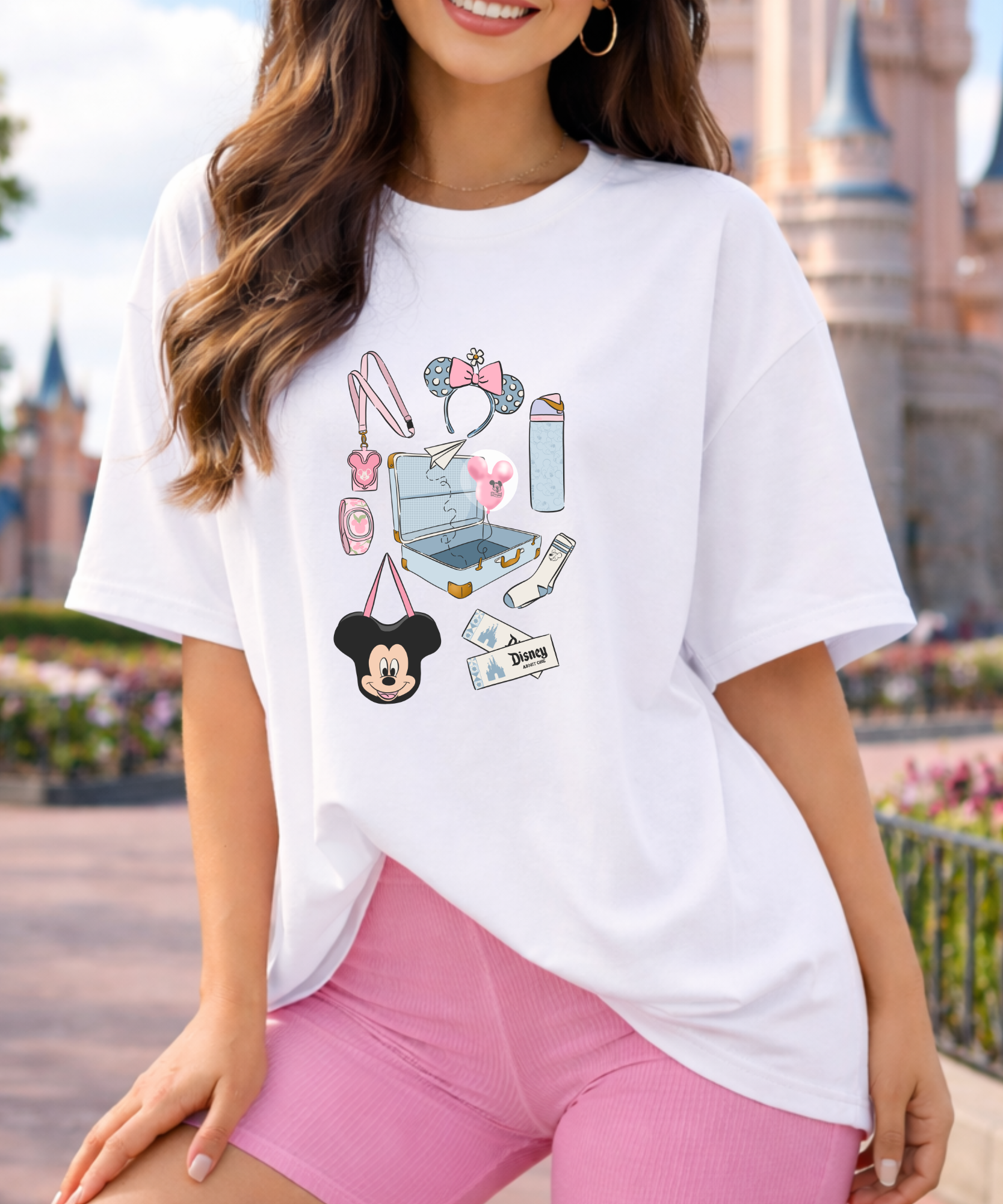 Let’s Go Travel - White - Tshirt/Sweatshirt