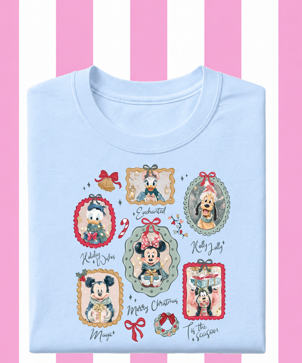 Mickey & Friends Christmas Frames - Tshirt/Sweatshirt