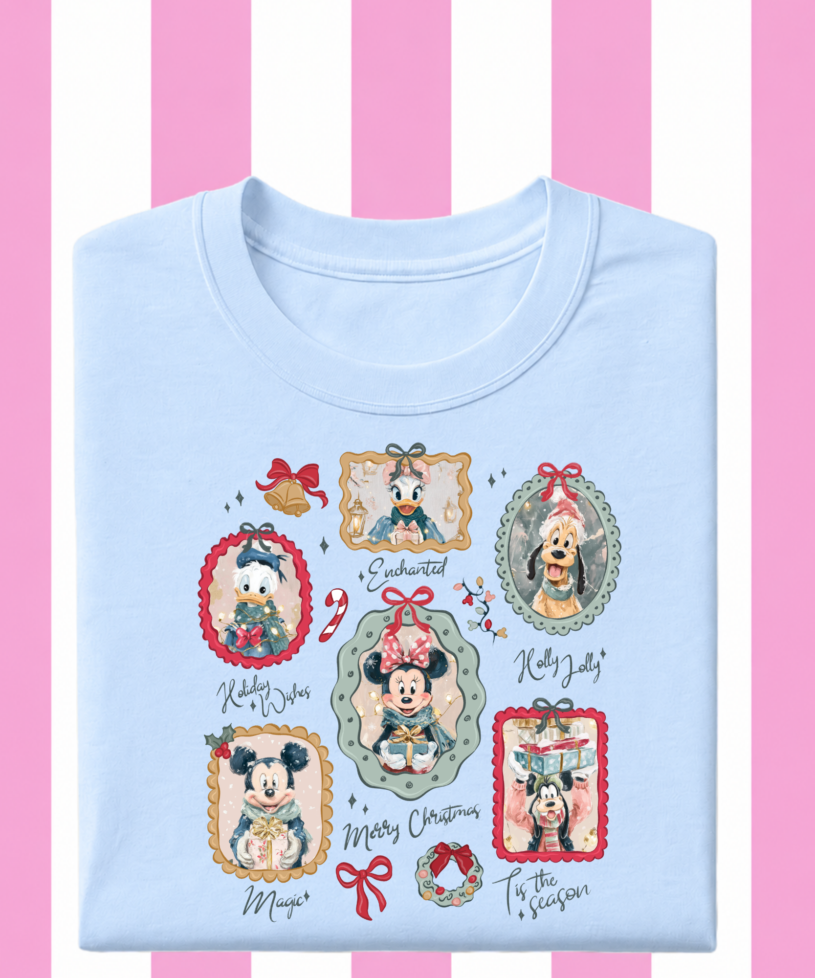 Mickey & Friends Christmas Frames - Tshirt/Sweatshirt