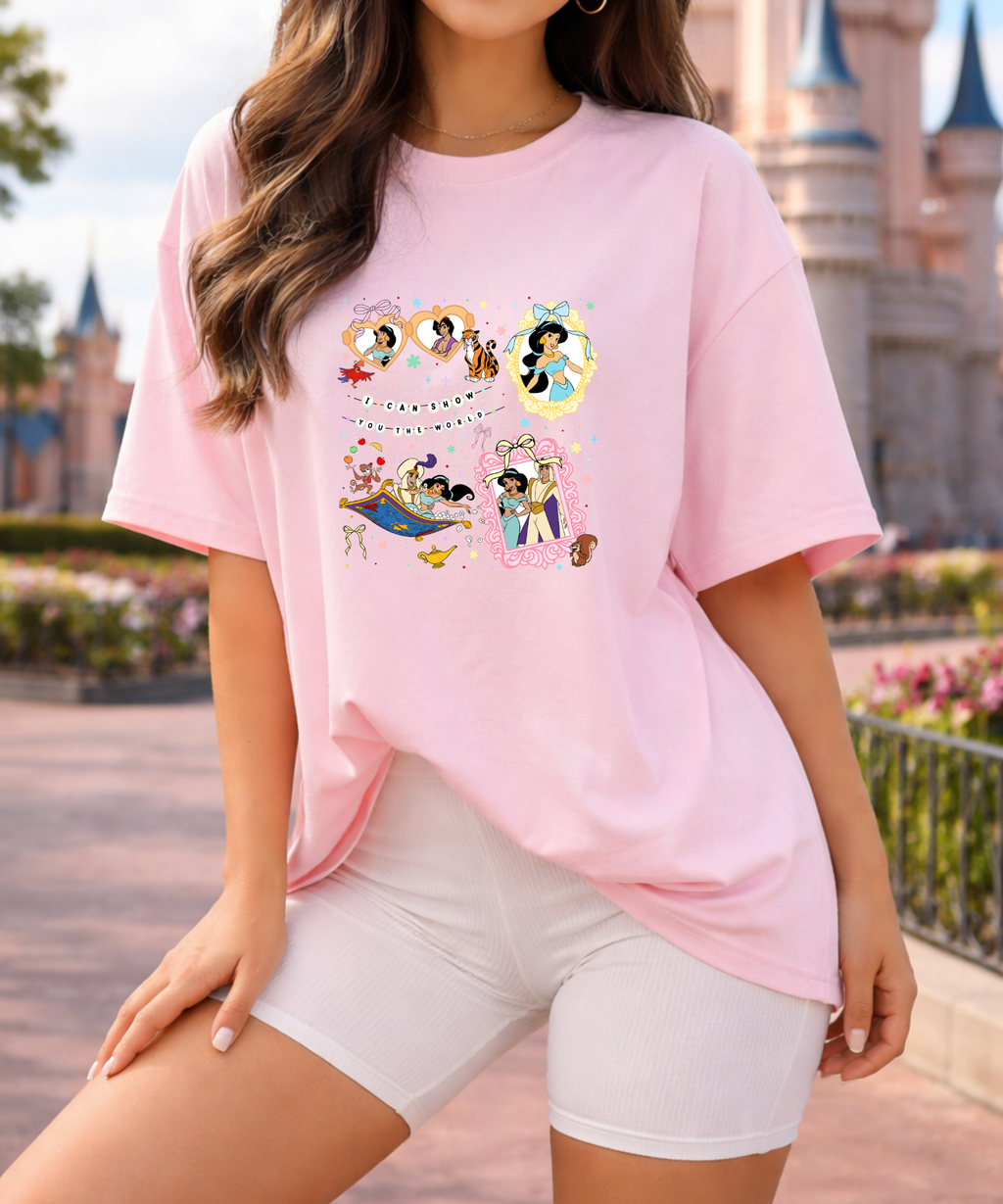 I Can Show You The World Coquette - White/Pink