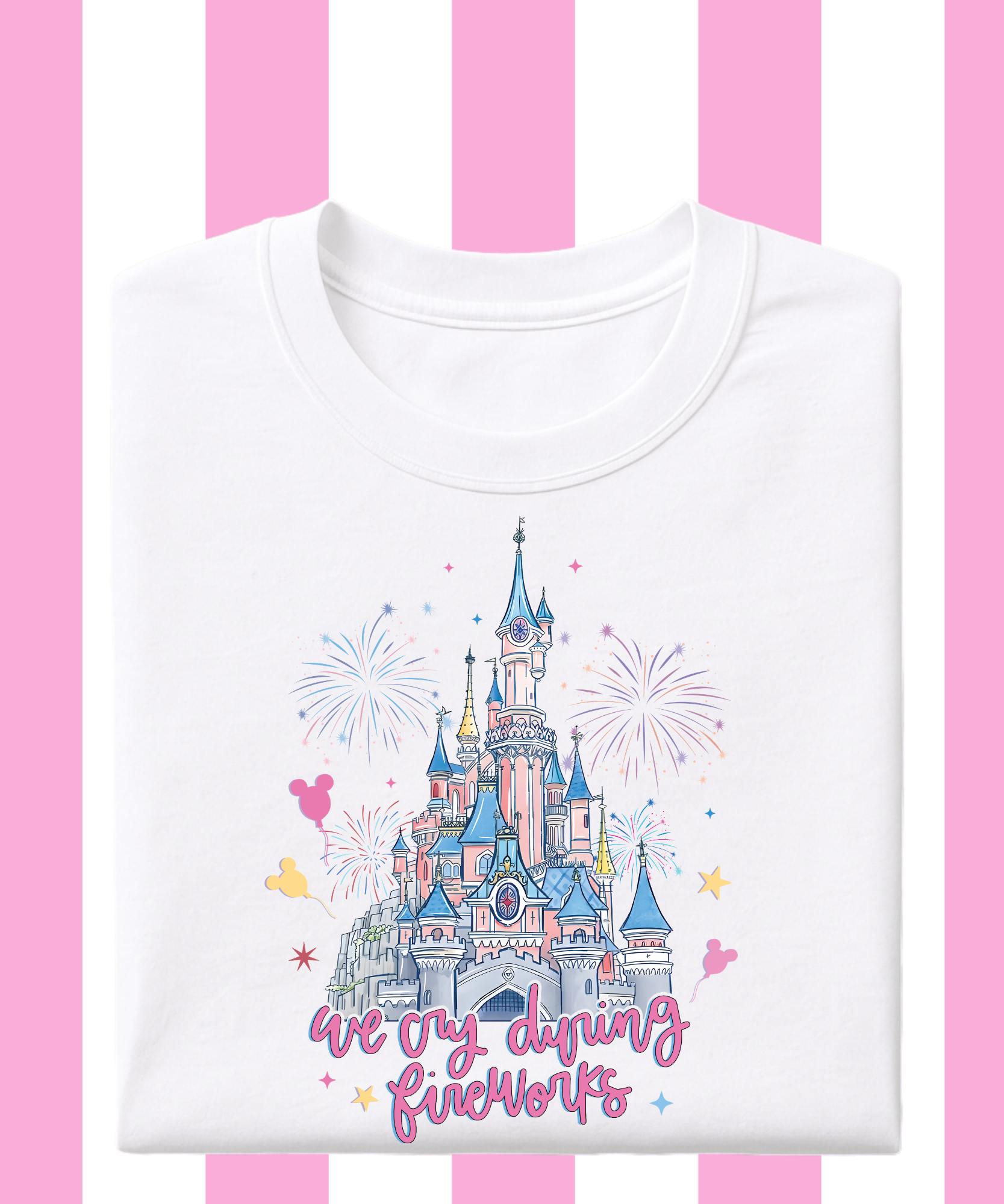 We Cry During Fireworks - T-shirt
