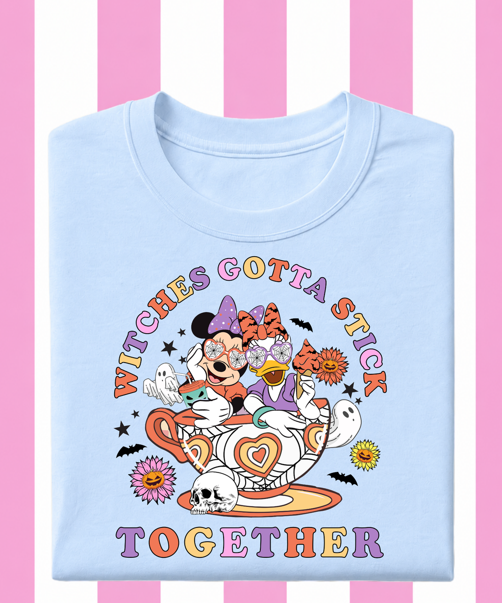 Witches Gotta Stick Together - Tshirt