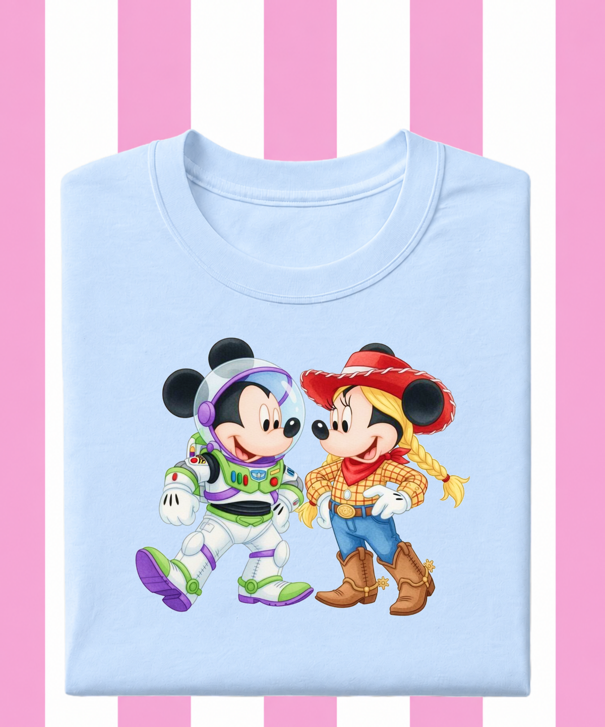 Minnie Mickey Story - T-shirt