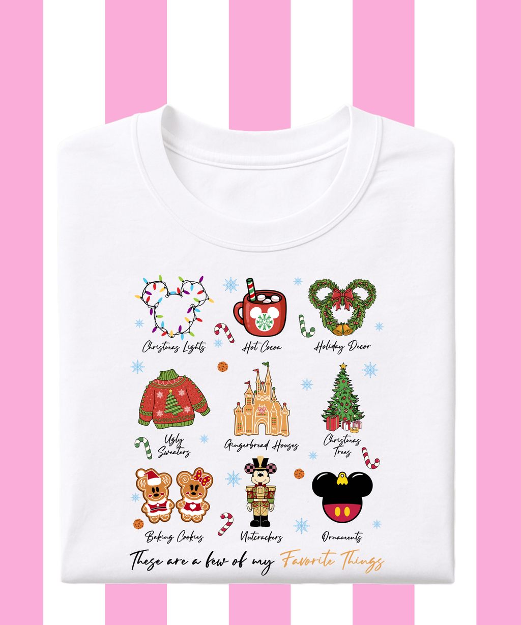 Favourite Things Christmas - Tshirt/Sweatshirt